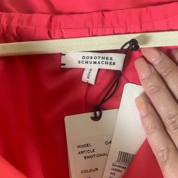 Dorothee Schumacher emotional essence off the shoulder pink blazer dress - Picture 8 of 16